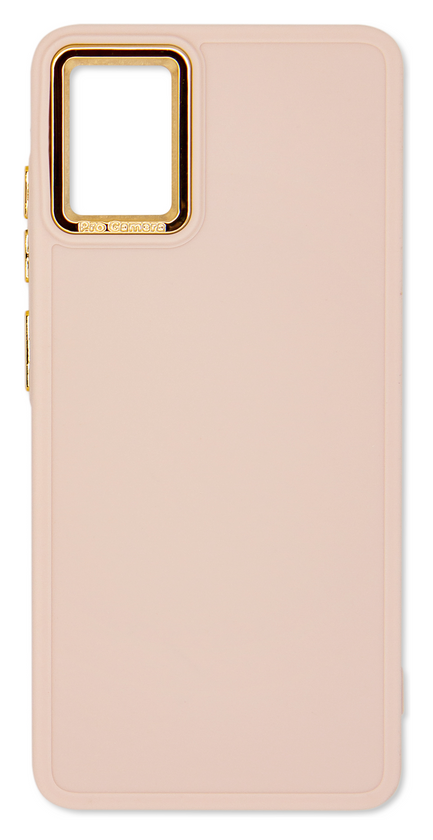 Накладка Colors Metal Style Frame Samsung Galaxy A51 (A515), Pink Sand (2)
