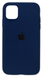 Накладка Silicone Case Full Cover Apple iPhone 11, Deep Navy