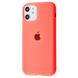 Накладка Silicone Case Full Cover Apple iPhone 11, Barbie Pink