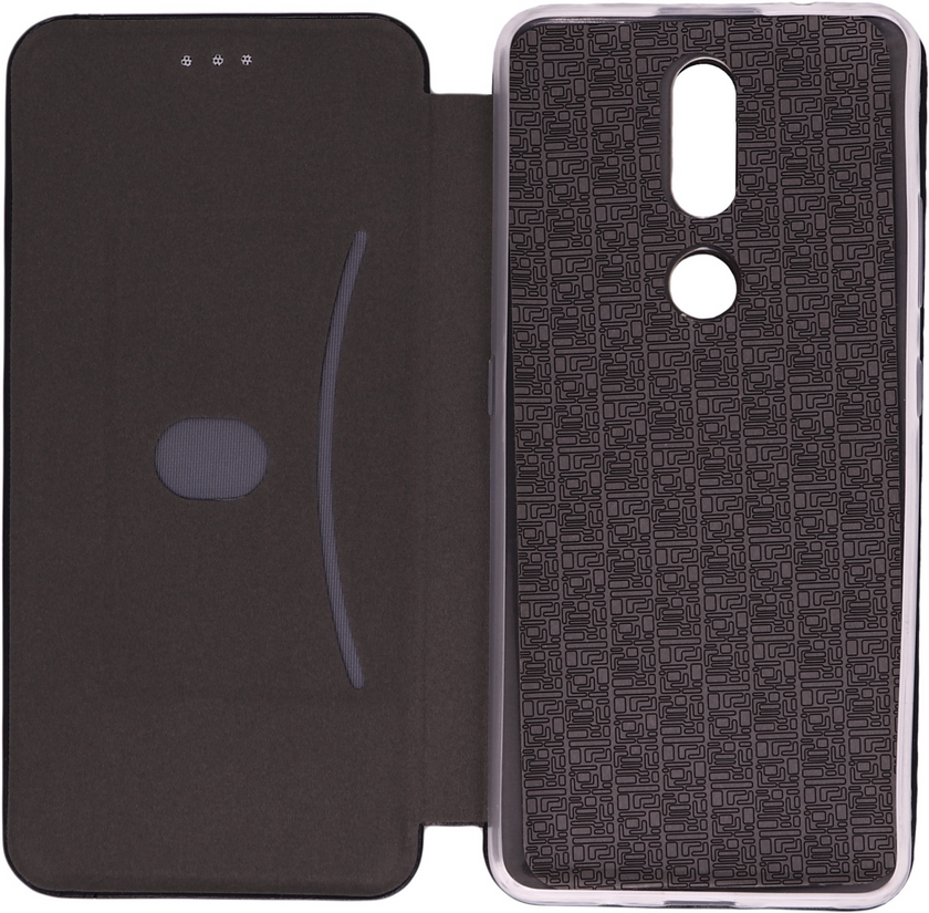 Чохол-книжка Premium Leather Line для Nokia 2.4, Black