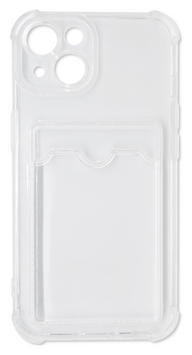 Накладка Силікон Transparent With Pocket iPhone 14 Plus, Transparent