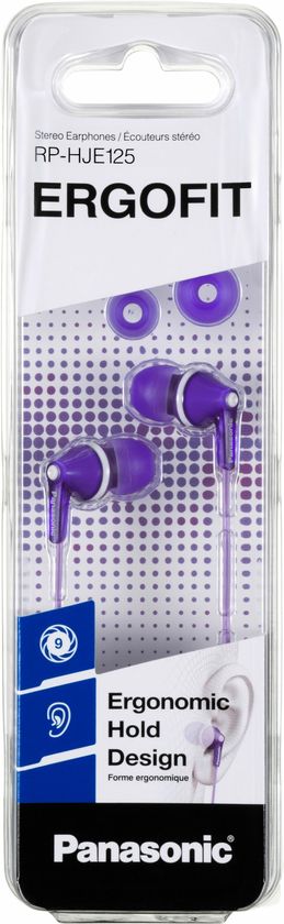 Навушники Panasonic HJE125, Purple