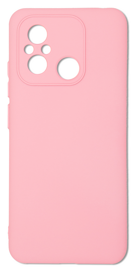 Накладка Silicone Case Cover (No Logo) Box Xiaomi Redmi 12C, Pink