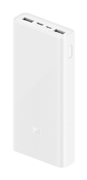 Power Bank Xiaomi 20000mAh QC 3.0 18W, White