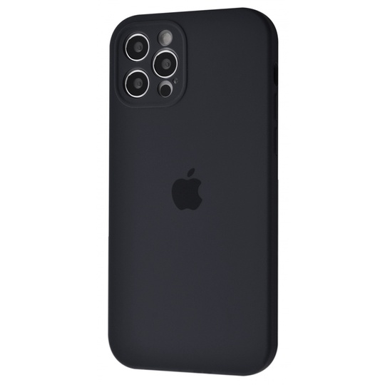 Накладка Silicone Case Camera Protection iPhone 12 Pro, Black (18)