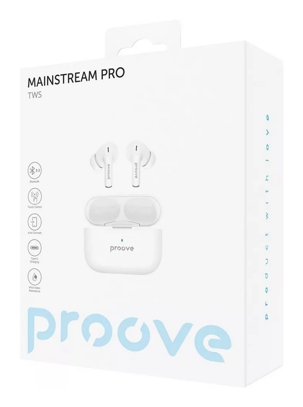 Бездротові навушники Proove Mainstream Pro TWS, White