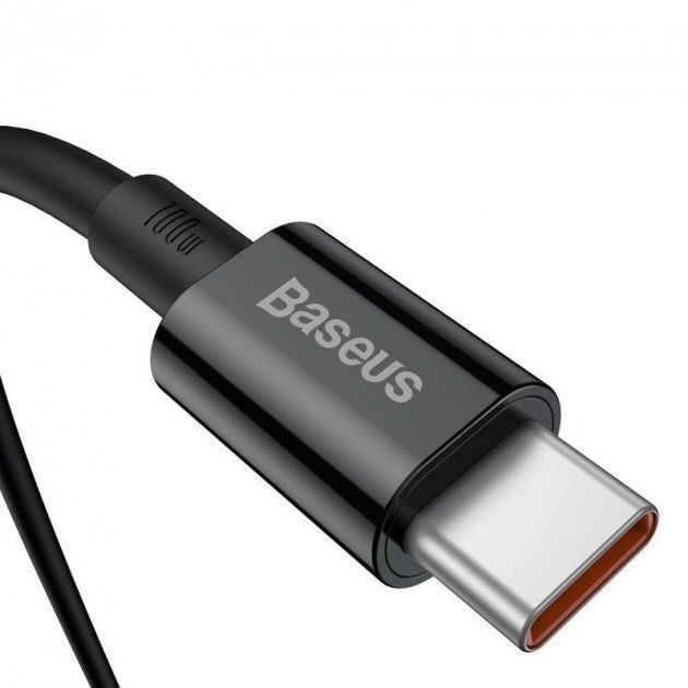 Кабель Baseus Superior Series Fast Charging Type-C to Type-C PD 100W (1m), Black, (CATYS-B01)