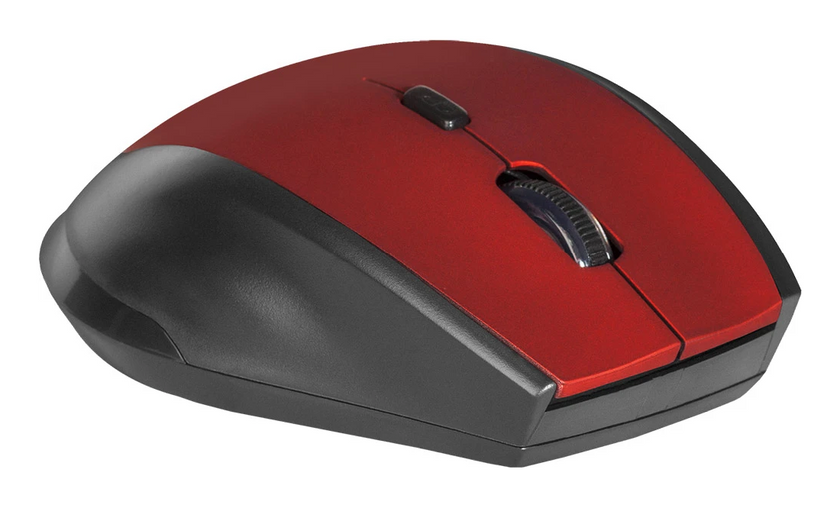 Мишка DEFENDER Accura MM-365 Wireless 1600dpi, Red