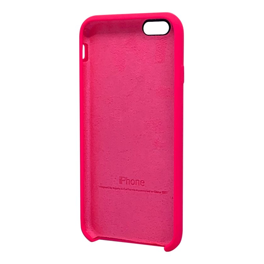 Накладка Silicone Case H/C Apple iPhone 6/6s, (39) Bright Pink