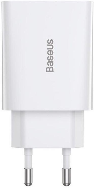 ЗП Baseus Speed Mini Quick Charger Type-C 20W, White, (CCFS-SN02)