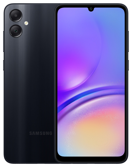 Смартфон Samsung Galaxy A05 4/128Gb, Black, (SM-A055FZKGSEK)