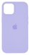 Накладка Silicone Case Full Cover Apple iPhone 14, (42) Light Purple