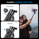 Монопод (трипод) XO SS22 4-in-1 Magnetic Mini Selfie Stick Bluetooth (для селфі та фотозйомки), Black