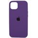 Накладка Silicone Case Full Cover Apple iPhone 13, Purple