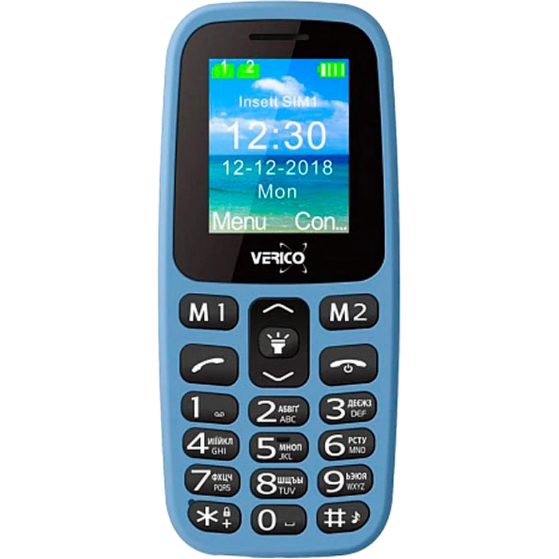 Телефон Verico Classic A183, Blue