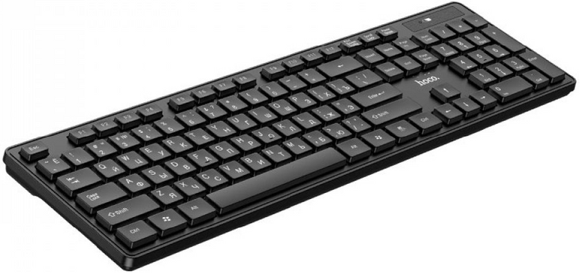 Клавіатура Hoco GM17 бездротова + мишка, Black