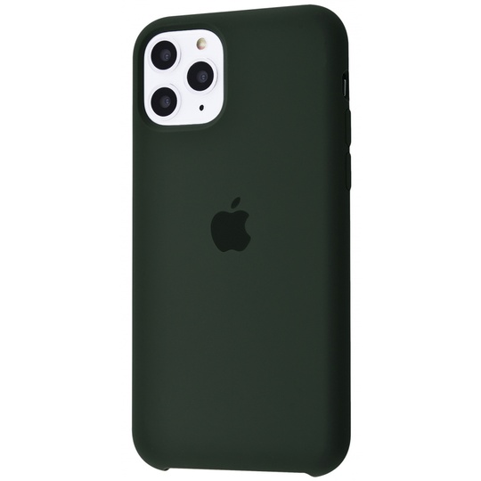 Накладка Silicone Case H/C Apple iPhone 11 Pro Max, Forest Green