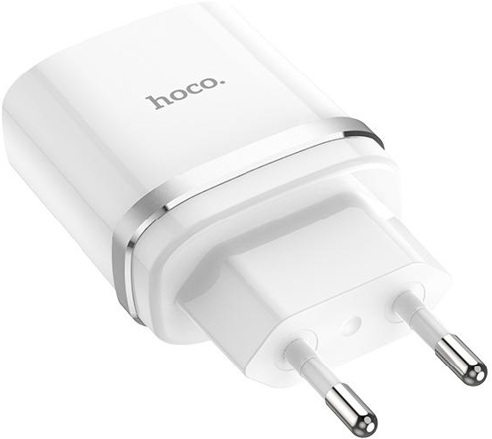 ЗП QC 3.0 Hoco C12Q 3A (18W)/1 USB, White