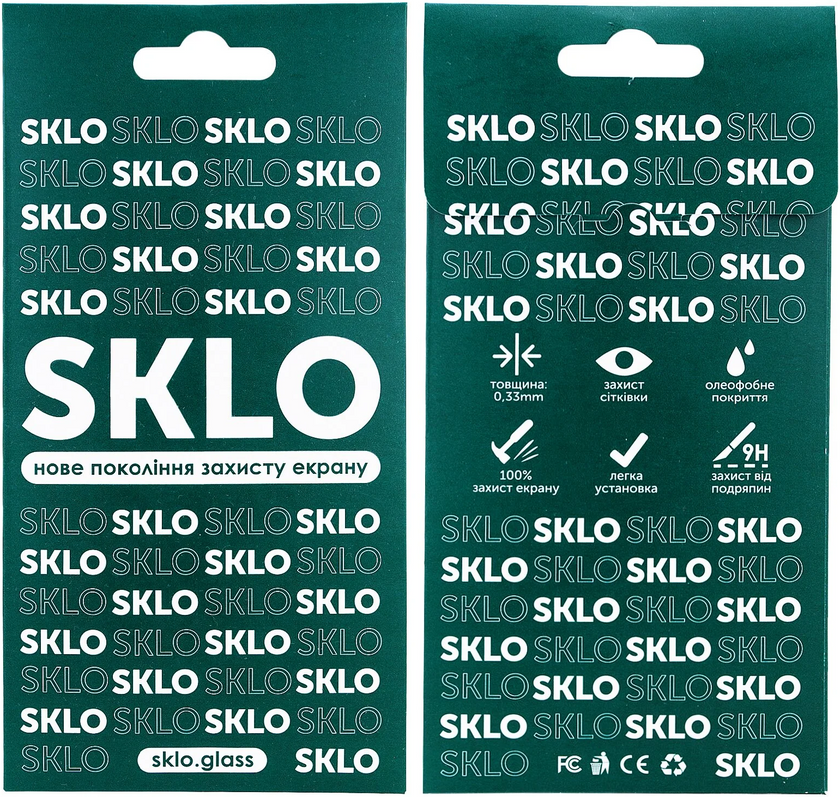 Захисне скло SKLO 5D Full Glue Samsung Galaxy A11/M11, Black