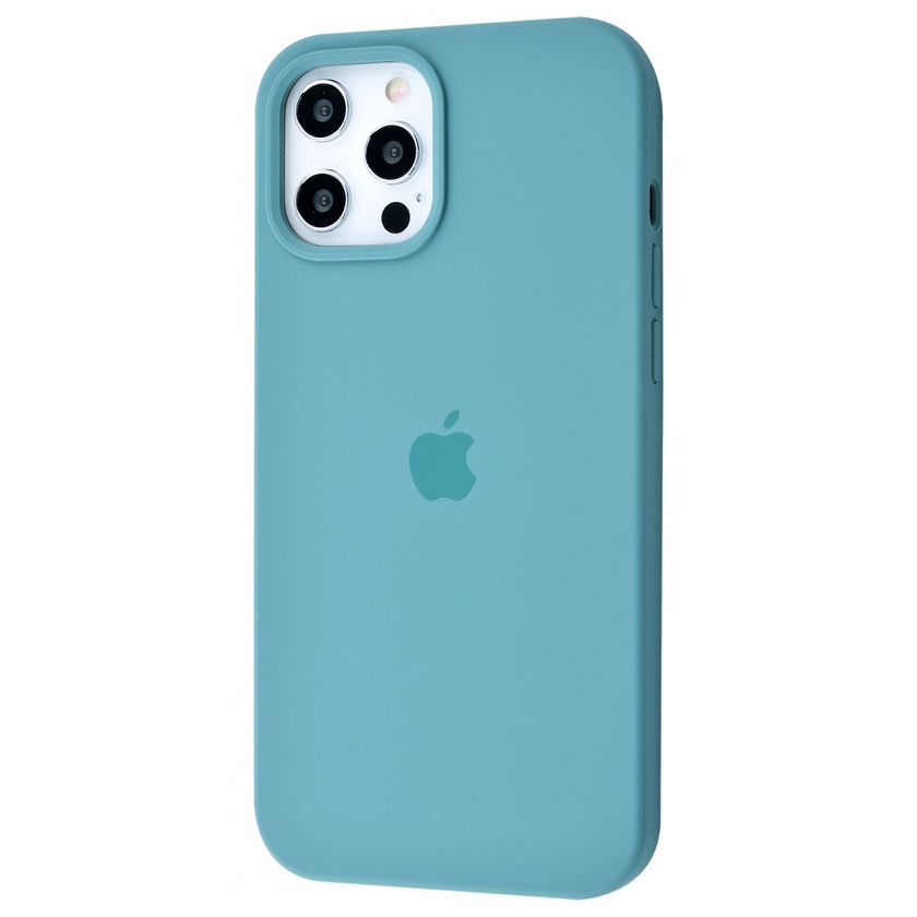 Накладка Silicone Case Full Cover Apple iPhone 12 Pro Max, (69) Cactus