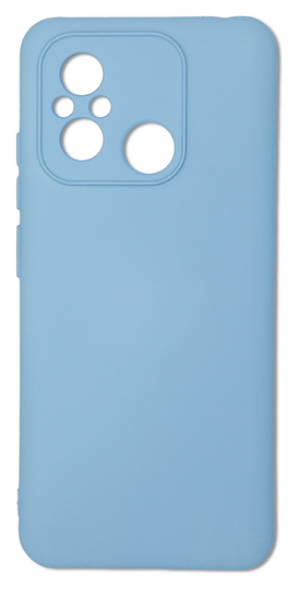 Накладка Silicone Case Cover (No Logo) Box Xiaomi Redmi 12C, Lilac Cream (7)