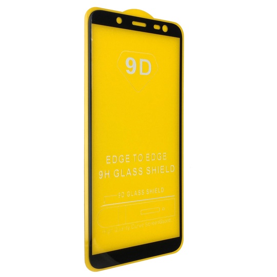 Захисне скло Full Glue Samsung A6 2018 (A600), Black