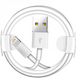 Кабель Lightning Apple Original Series 1:1 Premium quality 1m, White
