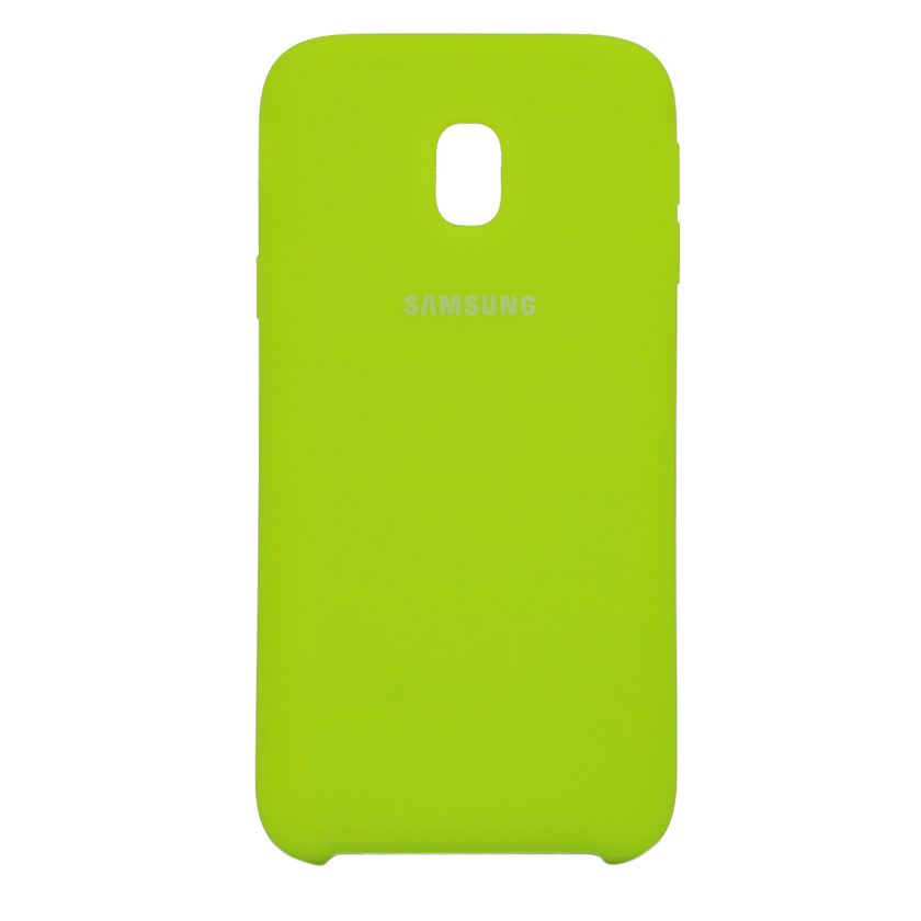 Накладка Silicone Cover H/C Samsung J330 (J3 2017), Lime