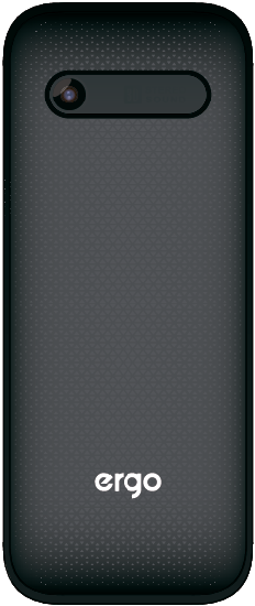Телефон ERGO E241 Dual Sim, Black