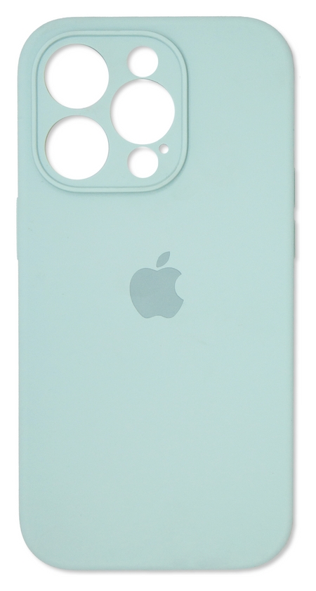 Накладка Silicone Case Camera Protection iPhone 14 Pro Max, (1) Mint Gum