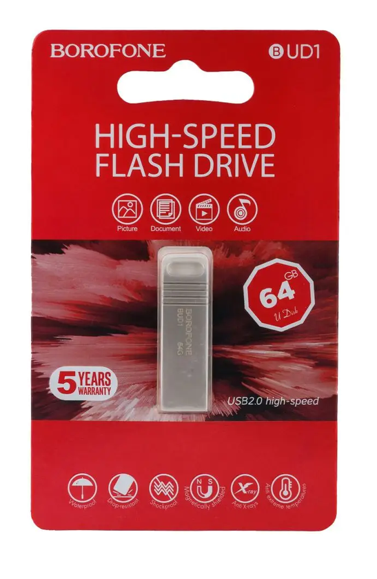 Флешка USB Borofone BUD1 64GB