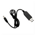 Кабель живлення для роутера/модему USB-DC 9V 5.5, Black