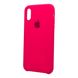 Накладка Silicone Case H/C Apple iPhone X/Xs, Hot Pink