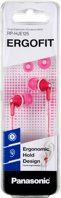 Навушники Panasonic HJE125, Pink
