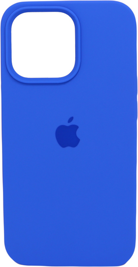 Накладка Silicone Case Full Cover Apple iPhone 13 Pro, (3) Blue