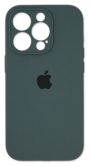 Накладка Silicone Case Camera Protection iPhone 14 Pro Max, (66) Pine Green