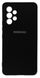 Накладка Silicone Case H/C Separate Camera Samsung Galaxy A53 5G, Black (10)