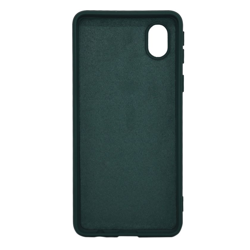 Накладка Full Soft Case for Samsung A013 (A01 Core), Dark Green