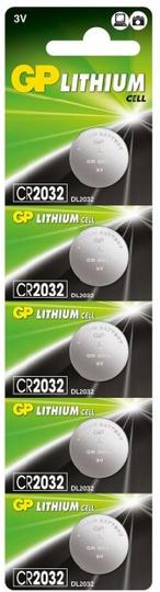Батарейка Таблетка Lithium GP CR2032 1шт.
