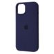 Накладка Silicone Case Full Cover Apple iPhone 13, (73) Midnight blue