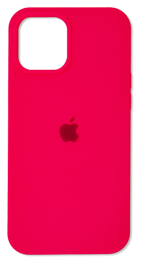 Накладка Silicone Case H/C Apple iPhone 12 Pro Max, (39) Bright Pink