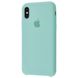 Накладка Silicone Case H/C Apple iPhone XS Max, (21) Turquoise