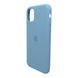 Накладка Silicone Case Full Cover Apple iPhone 11, (17) Seofoam