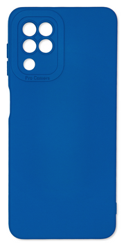 Накладка Lux Matte з мікрофіброю Samsung Galaxy A22/M32/M22, Blue (10)