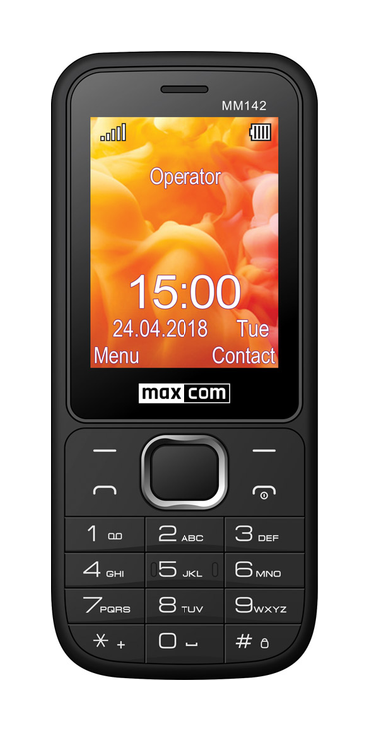 Телефон Maxcom MM142, Black