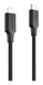 Кабель Proove Striped Silicone Lightning (1M), Black