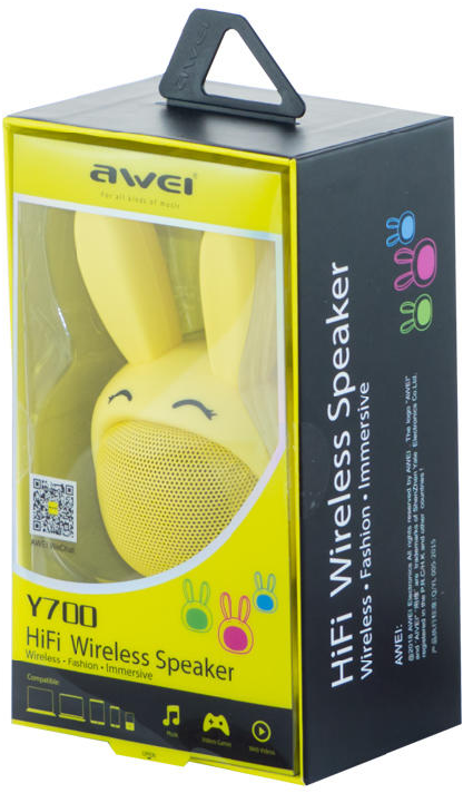 Bluetooth Колонка AWEI Y700, Yellow