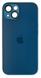 Накладка TPU+Glass Sapphire matte case для Apple iPhone 14, Navy Blue