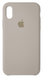 Накладка Silicone Case H/C Apple iPhone X/Xs, Stone