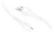 Кабель Hoco X37 Cool power Micro 2.4A 0.5, White